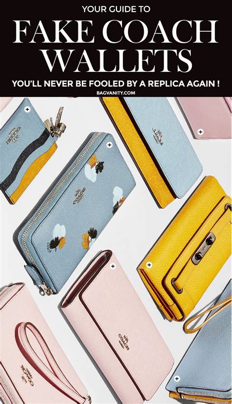 how to spot a fake coach wallet